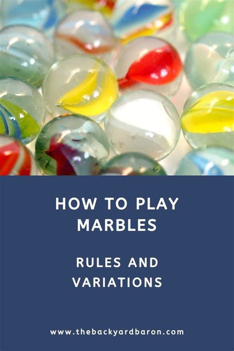 How to Play Marbles at Home (Rules and Variations).
